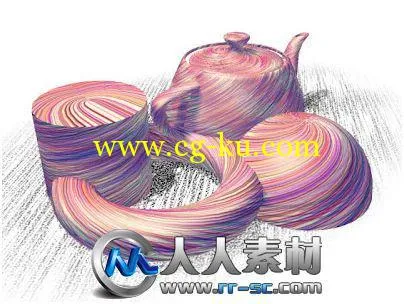 《3dsMax卡通算图插件V3.07版》PSOFT Pencil+ 3.07 for 3ds Max 2010-2013 Win64的图片9