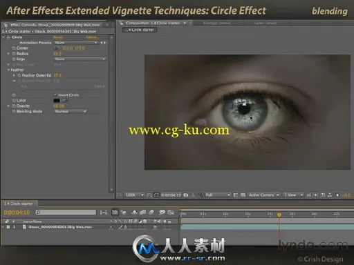 《AE光晕与阴影技术视频教程》Lynda.com After Effects Extended Vignette Techniques的图片2