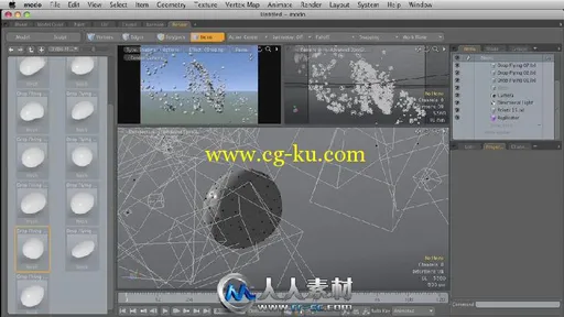 《Modo流体飞溅特效插件V6版+教程》Luxology Splash Kit for modo 601 modo 501mod...的图片5