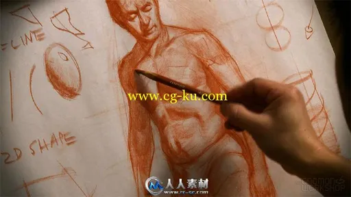 《人体结构与比率手绘绘画视频教程第二季》The Gnomon Workshop Anatomy Workshop ...的图片5