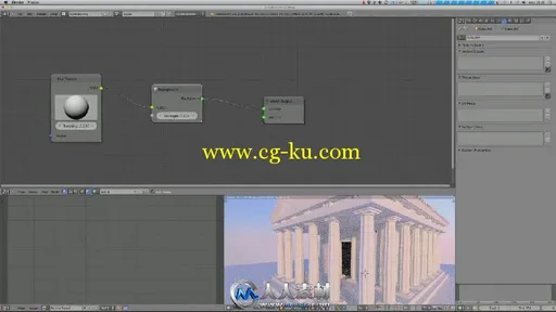 《Blender希腊神庙建模视频教程》CG Cookie Modeling a Greek Temple in Blender的图片3