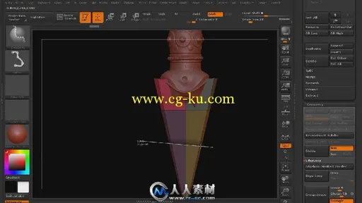 《ZBrush游戏匕首雕刻制作视频教程》Digital-Tutors Creating Game Assets in ZBrush的图片1