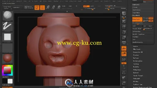 《ZBrush游戏匕首雕刻制作视频教程》Digital-Tutors Creating Game Assets in ZBrush的图片3