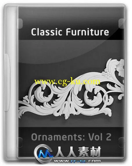 《3dsmax古典家具建模视频教程第二季》VisCorbel Classic Furniture Vol.2 Ornament的图片1