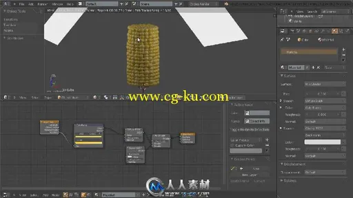 《Blender粒子系统视频教程》CG Cookie Creating Uniformity with particles in Bl...的图片2