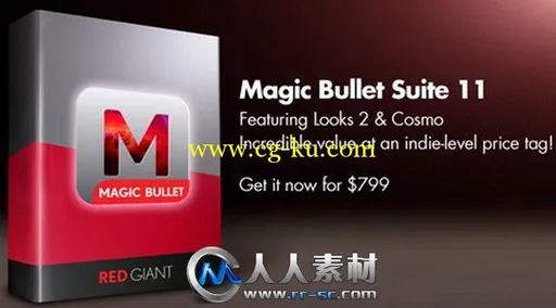 《红巨星视觉特效插件包V11.4.2版》Red Giant Magic Bullet Suite 11.4.2 WiN32/WiN64的图片1