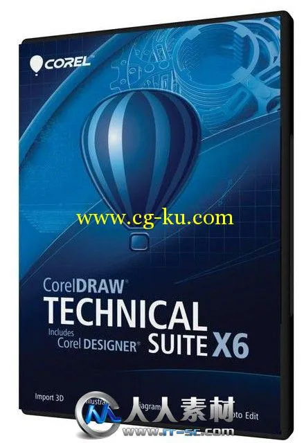 《技术图形设计套件V16.3版》CorelDRAW Technical Suite X6 v16.3.0.1114 x32/x64的图片2