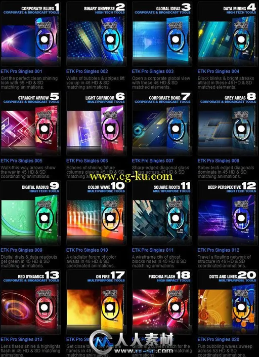 《DJ影视包装视频素材全集Vol.1-245》Digital Juice Editor's Toolkit Pro Singles...的图片1