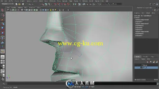 《Maya面部拓扑结构视频教程》Digital-Tutors Skill-Builder Mastering Topology i...的图片3