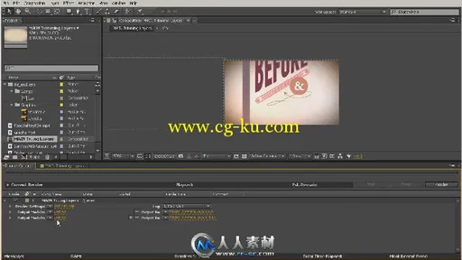 《AE渲染技巧10则视频教程》Digital-Tutors 10 Tips for Rendering Like a Pro in ...的图片2