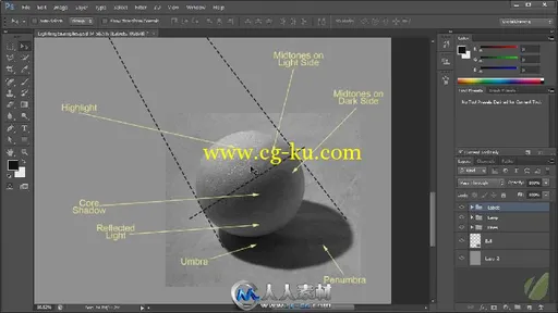 《PS数码绘画基础视频教程》Tuts+ Premium Digital Drawing Fundamentals的图片2