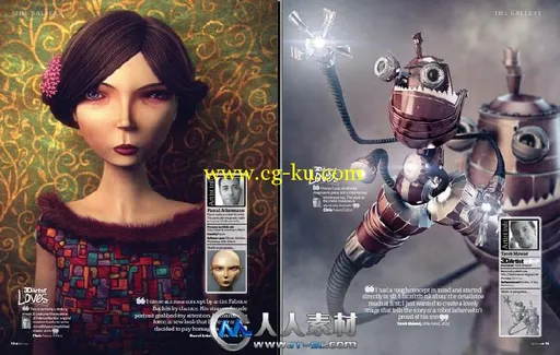 《3D艺术家书籍杂志第53期》3D Artist Issue 53 2013的图片3