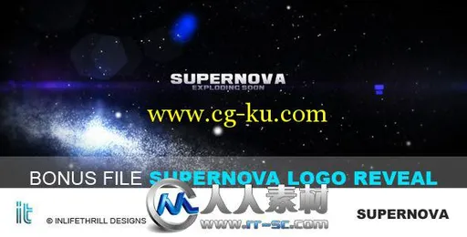 《超新星logo片头AE模板》Videohive Supernova 155077的图片1