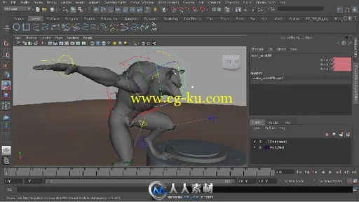 《Maya动画技术视频教程》Digital-Tutors Animation Blocking Techniques in Maya ...的图片2