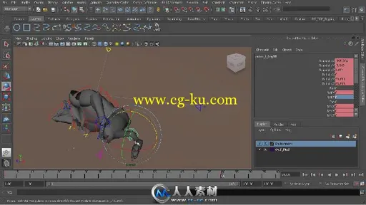 《Maya动画技术视频教程》Digital-Tutors Animation Blocking Techniques in Maya ...的图片3