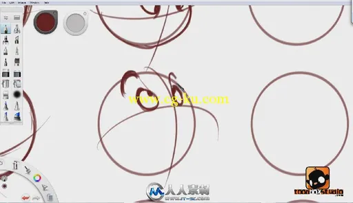 《如何绘制卡通动物角色视频教程》ToonboxStudio How to Draw Cartoon Animal Char...的图片1