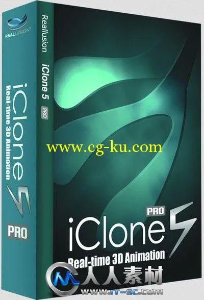 《3D动画编辑软件V5.4版+资料包》Reallusion iClone 5.4 Pro with Resource Pack a...的图片1