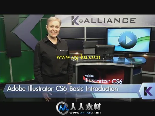 《AI CS6基础训练视频教程》K-Alliance Adobe Illustrator CS6 Basic的图片1