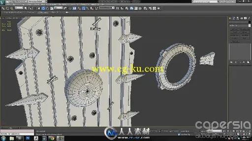 《ZBrush与3dsmax制作游戏盾牌视频教程》3DMotive Creating and Texturing a Fanta...的图片3