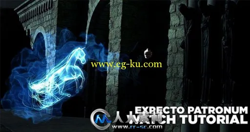 《C4D守护神电影特效视频教程》Expecto Patronum Tutorial in Cinema 4D的图片1