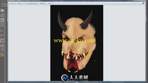 《C4D恶魔面部特效视频教程》Advanced Demon Face Transformation in Cinema 4D的图片4