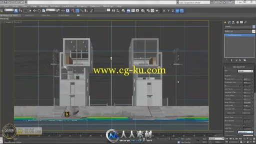 《3dsmax建筑气氛渲染视频教程》CG Blog TADAO ANDO 4X4 Full Training的图片1