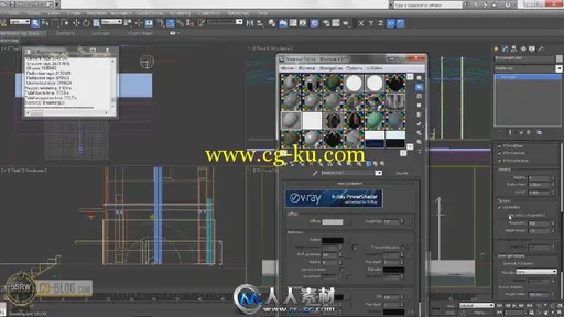 《3dsmax建筑气氛渲染视频教程》CG Blog TADAO ANDO 4X4 Full Training的图片3