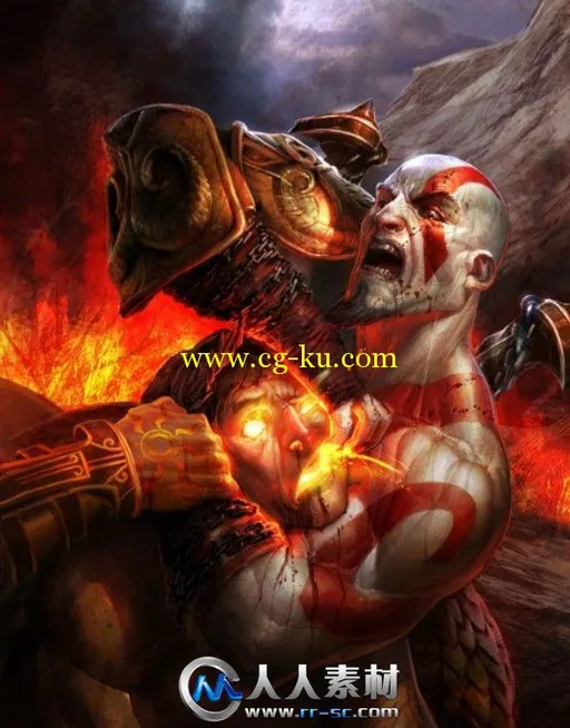 《战神3游戏艺术原画设计书籍》God Of War III Art Book的图片2