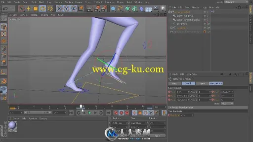 《C4D运动周期视频教程》Digital-Tutors Creating Run Cycles in CINEMA 4D的图片2