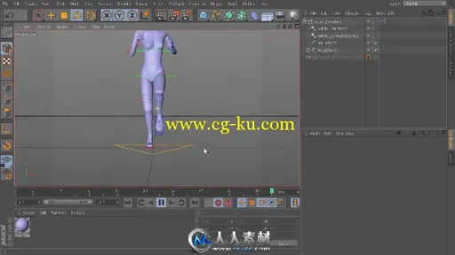 《C4D运动周期视频教程》Digital-Tutors Creating Run Cycles in CINEMA 4D的图片3