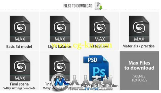 《3dsmax建筑照明视频教程》CG Blog VILLA T Full Training的图片4