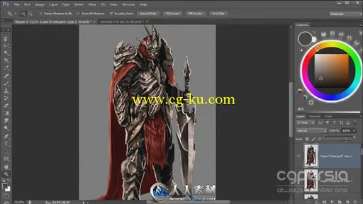 《PS创建玄幻概念人物设计视频教程》Digital-Tutors Creating Fantasy Character C...的图片3