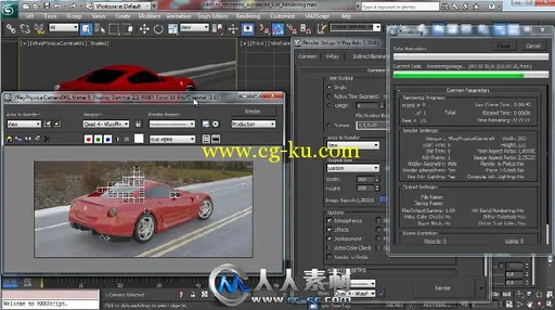 《3dsmax法拉利汽车渲染视频教程》CG Cookie Exclusive Advanced Car Rendering的图片2