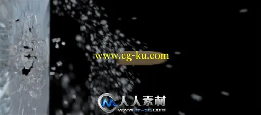 《3dsmax子弹射穿玻璃制作视频教程》CG Cookie Exclusive Bullet Breaks a Glass的图片1