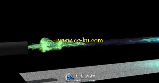 《3dsmax粒子能量炮视频教程》CG Cookie Exclusive Shooting Plasma Energy的图片1