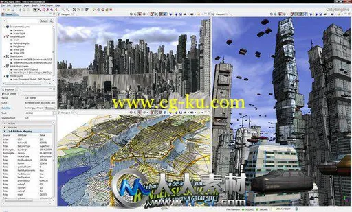 《三维城市建模软件V2012.1版》ESRI CityEngine Advanced v2012.1 120913R Win32 W...的图片2