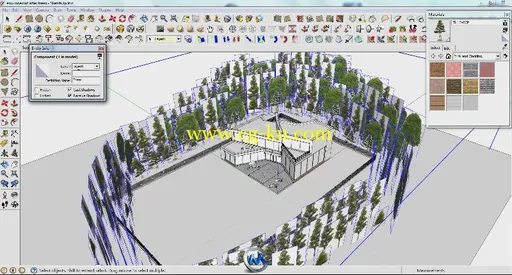 Sketchup三维建筑设计视频教程的图片3