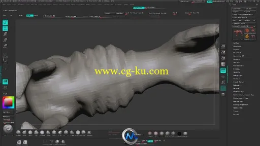 ZBrush僵尸狗雕刻视频教程的图片1