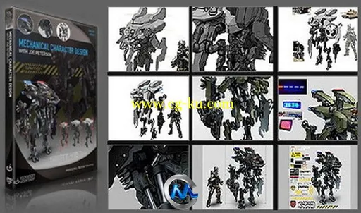 PS科幻机械人角色设计视频教程 The Gnomon Workshop Mechanical Character Design的图片4