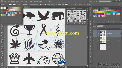 Illustrator CS6一对一高级训练视频教程 Lynda.com Illustrator CS6 One-on-One Ma...的图片3