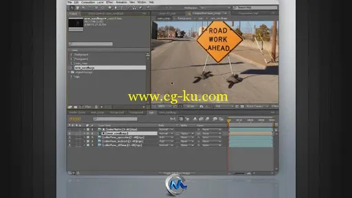 AE与Maya三维合成视频教程 Digital-Tutors Compositing 3D into Video in Maya and...的图片1