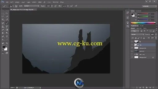 PS概念艺术环境设计视频教程 Digital-Tutors Speed Painting Environment Concepts...的图片2