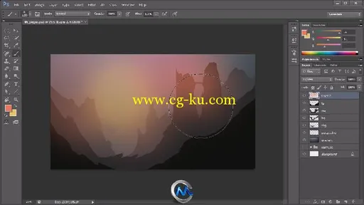 PS概念艺术环境设计视频教程 Digital-Tutors Speed Painting Environment Concepts...的图片3