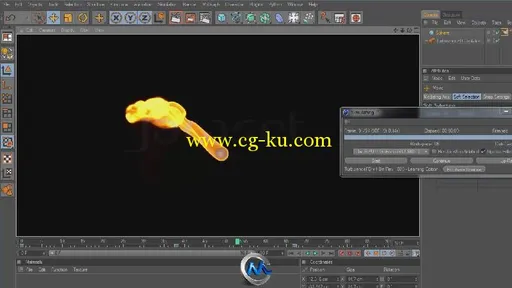 C4D核弹爆炸效果视频教程 Cinema 4D Tutorial.Net Nuclear Explosion Tutorial的图片1