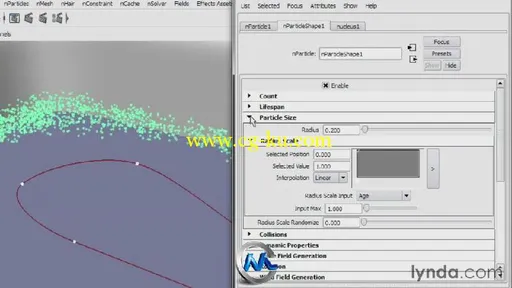 Maya液体真实模拟视频教程 Lynda.com Liquid Simulation in Maya的图片4