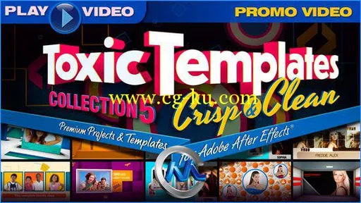 DJ超强Toxic系列AE模板合辑Vol.5 Digital Juice Toxic Templates Collection 5 Cri...的图片12