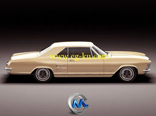 别克Riviera1963轿车3D模型 Turbosquid Buick Riviera 1963的图片3