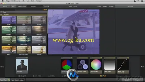 红巨星高端调色插件全面训练视频教程 Lynda.com Up and Running with Magic Bullet...的图片6