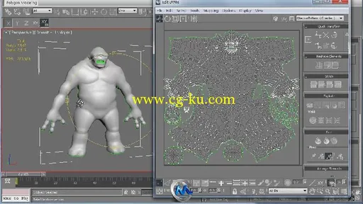 ZBrush兽人头像制作视频教程第一季 3DMotive Orc Head in ZBrush Vol.1的图片3