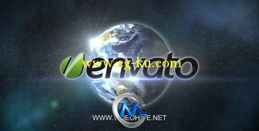 地球开场Logo标志AE模板 Videohive Earth Logo Reveal 2388676的图片1